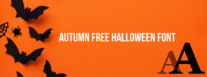 Autumn Free Halloween Font