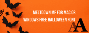 Shlop Free Halloween Font