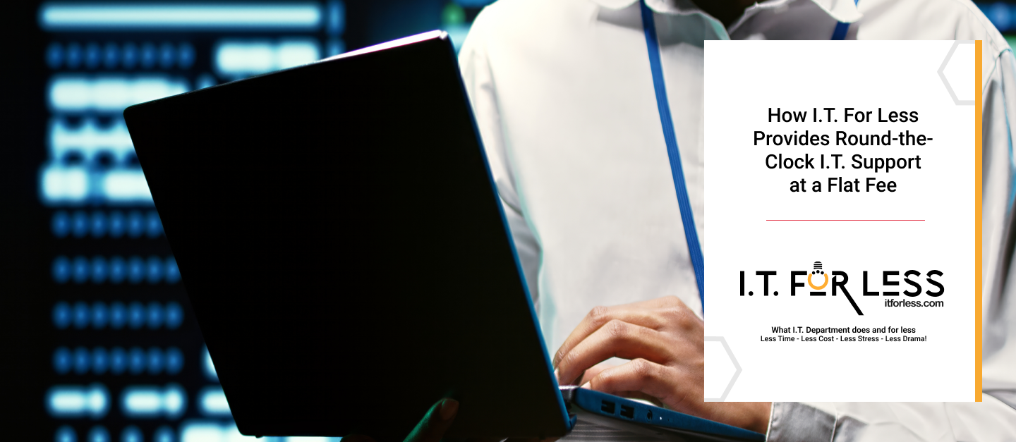 How I.T. For Less Provides Round-the-Clock IT Support at a Flat Fee 
