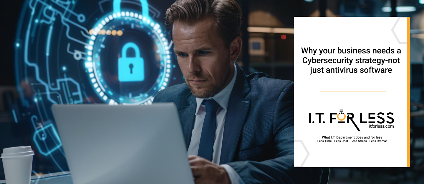 Why Your Business Needs a Cybersecurity Strategy – Not Just Antivirus Software