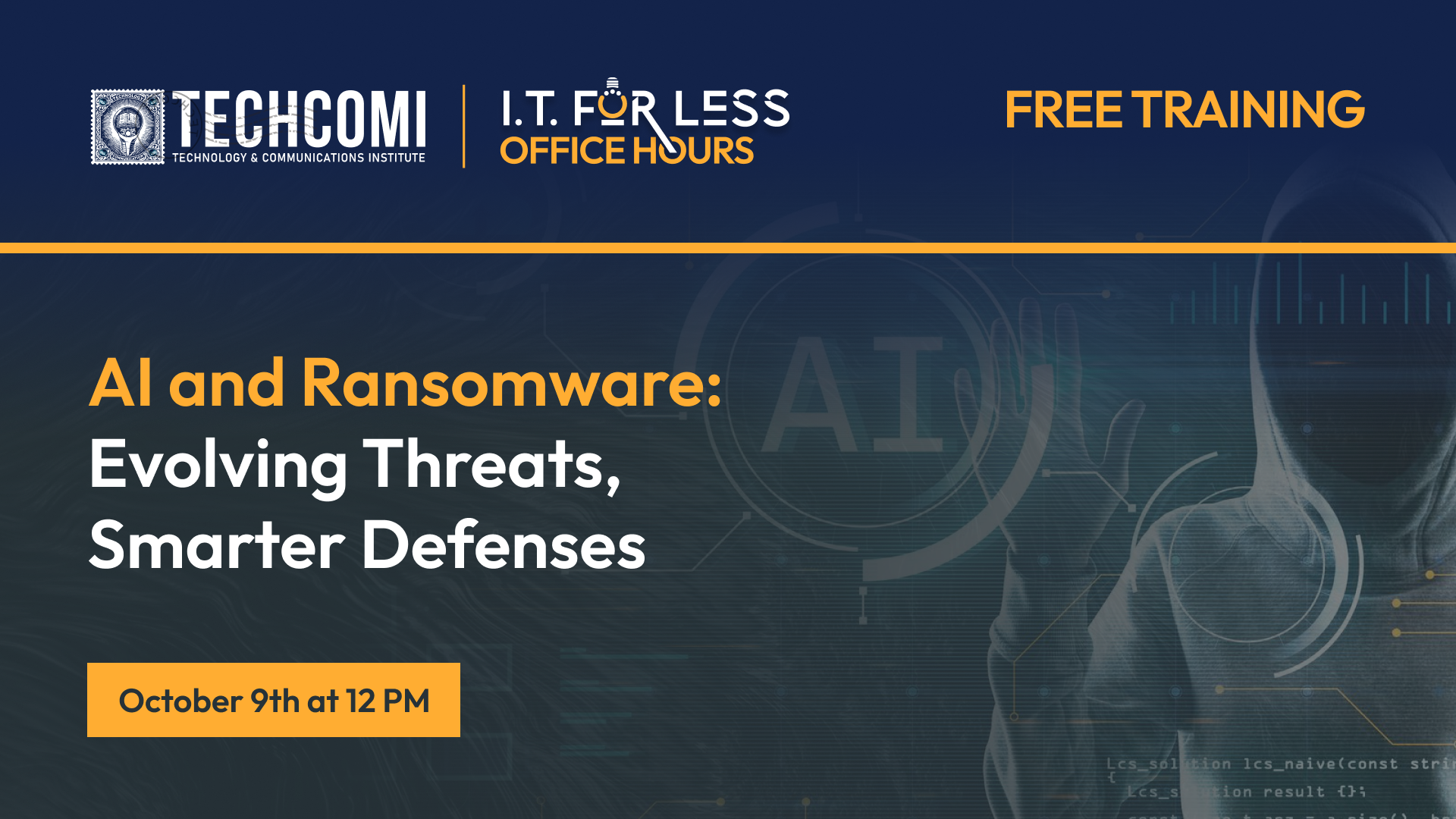 AI and Ransomware: Evolving Threats, Smarter Defenses