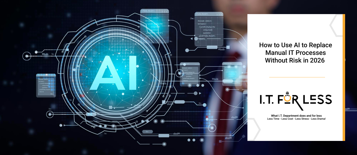 How to Use AI to Replace Manual IT Processes Without Risk in 2026   