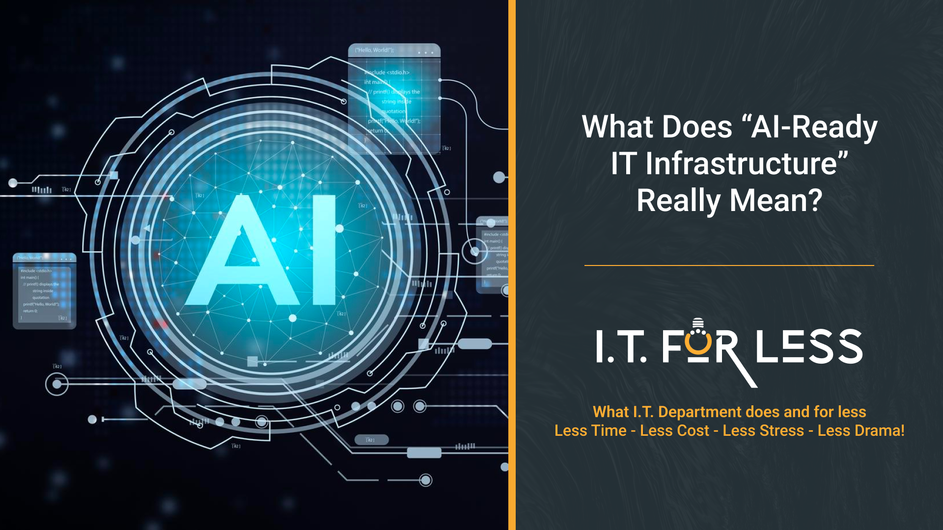 What Does “AI-Ready IT Infrastructure” Really Mean?  