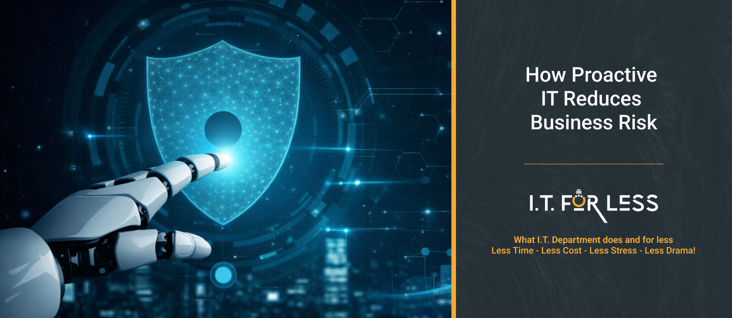 How Proactive IT Reduces Business Risk | IT Support & IT Consulting Services 