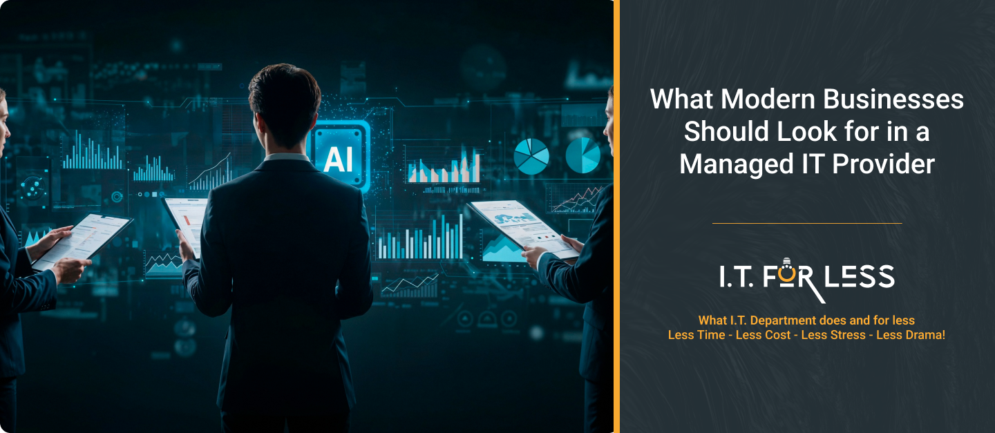 Modern businesses choosing the right managed IT provider for growth