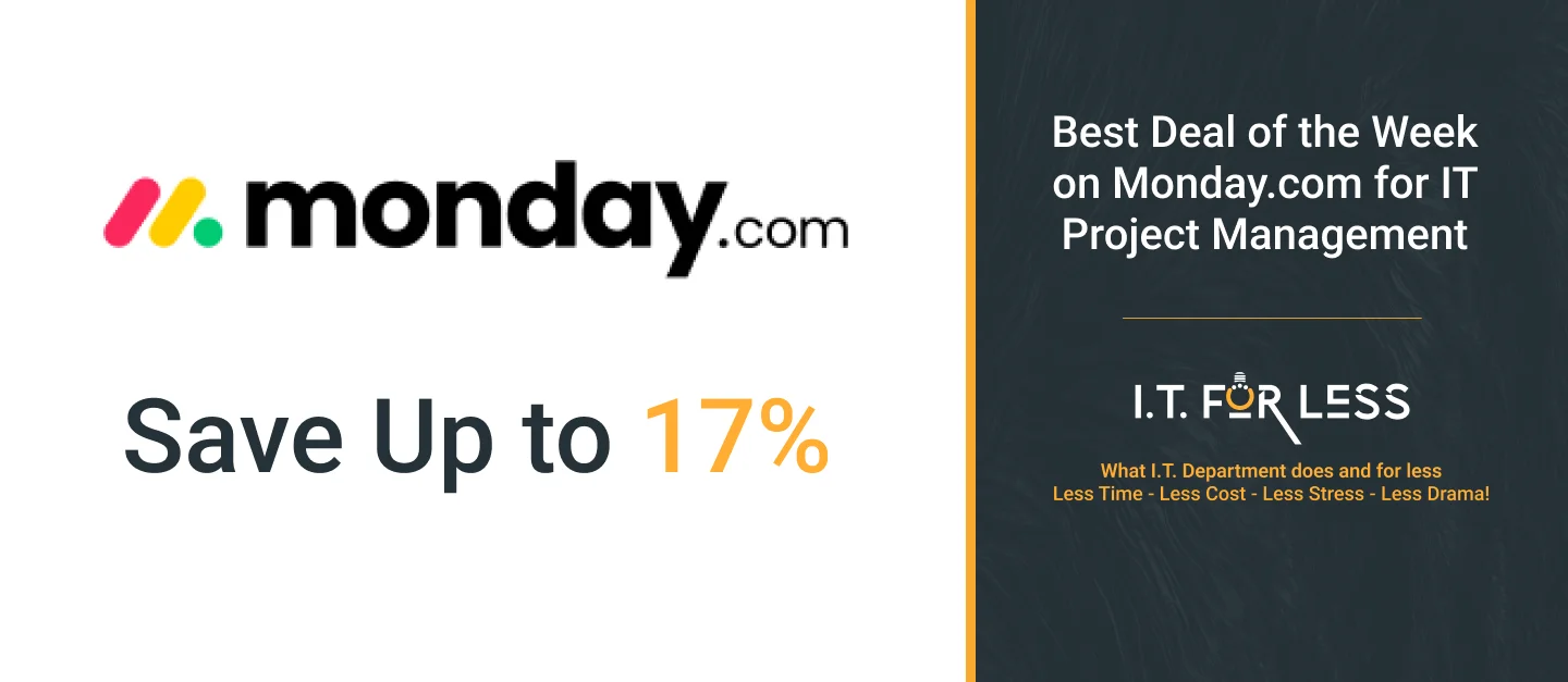 Best Deal of the Week on Monday.com for IT Project Management