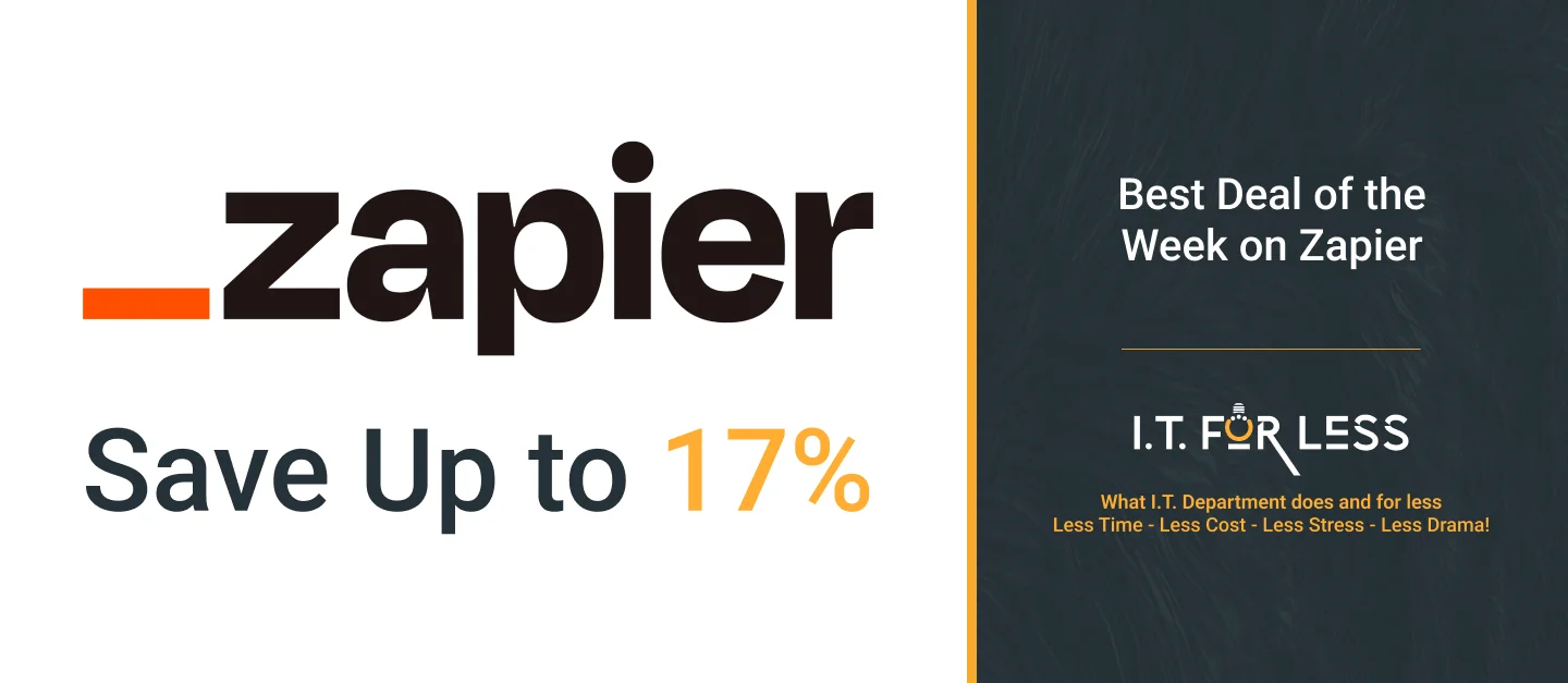 Best Deal of the Week on Zapier