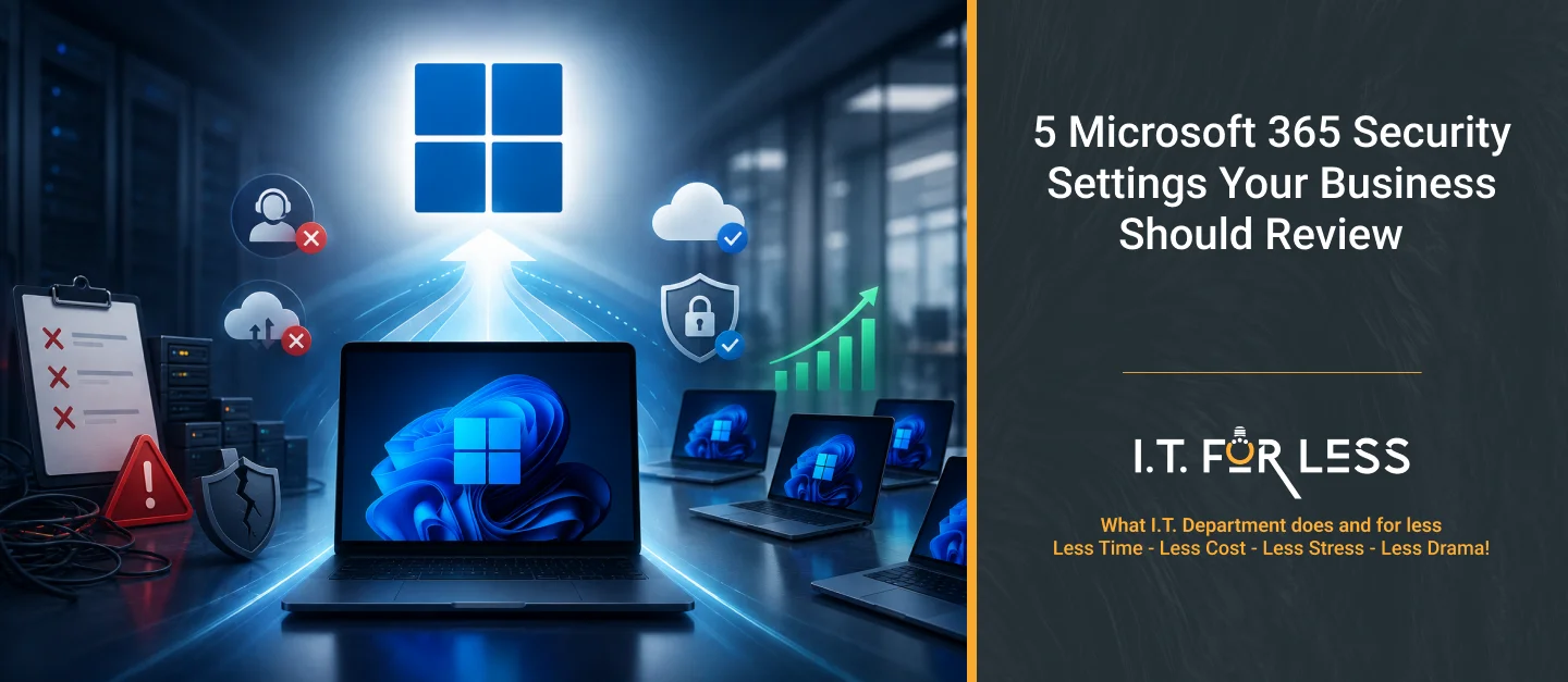 5 Microsoft 365 Security Settings Your Business Should Review